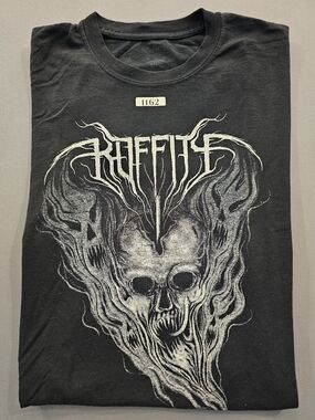 Koffity Black Metal Band Graphic T-Shirt